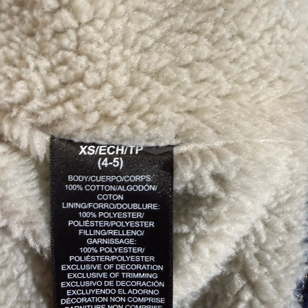 John Deere Blue Denim Kids Jacket - Picture 2 of 8